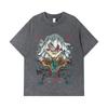 275 GSM Washed T-shirts 100% Cotton My Hero Academia V9 Shigaraki Print Unisex Heavy Cotton T Shirt