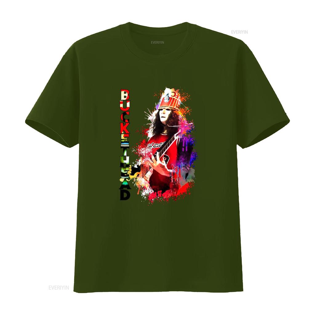Buckethead Guitarist T Shirt for Men and Women All Sizes S 5XL II303 vintage Washed streetwear Versatile designer clothes homme