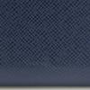 LOUIS VUITTON Zippy Wallet Vertical Purse M32837 Océan Navy blue Taiga mens Used