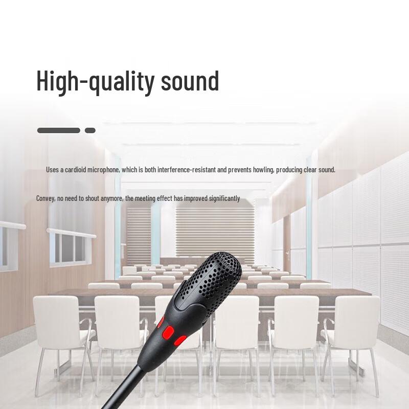 Runpu Wireless Gooseneck Conference Microphone (Delegate Unit) (CN version)