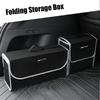 Car Soft Felt Storage Bag Organizer Car Foldable Trunk Bag Car Accessories For Mercedes-Benz AMG C500 C200 C300 A B C E GLA CLA GLK GL ML GLE W204