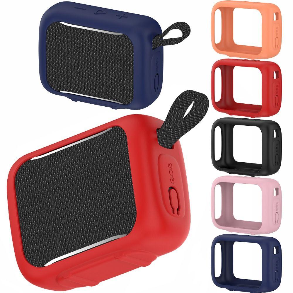 Soft Silicone Speaker Case Shockproof Anti-Scratch Cover Shell Protective Speaker Sleeve for JBL GO5 Speaker Accessories