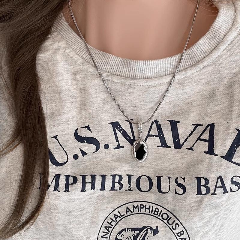 Stylish Colorfast Snake Chain Pendant Necklace for Women & Men