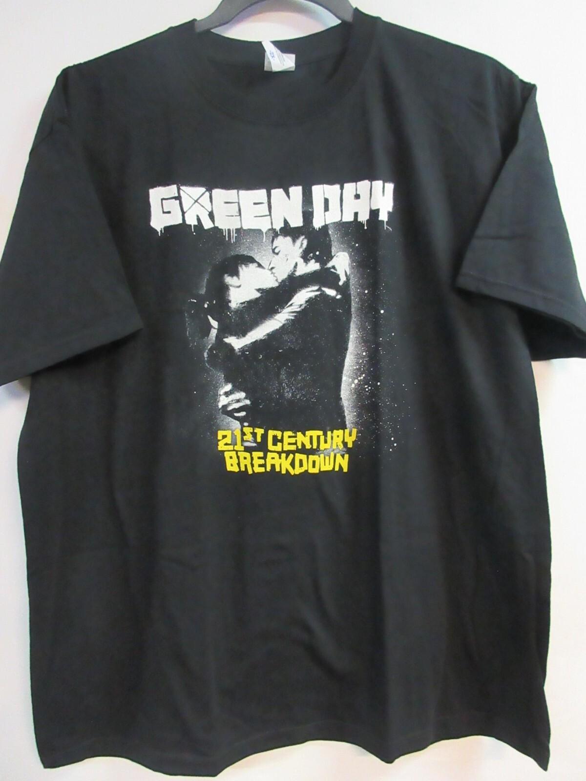 GREEN DAY OFFICIAL MERCH 21st CENTURY KISS BAND CONCERT MUSIC T- 2XL / XXL Unisex T-Shirt S