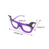 Fun Halloween Glasses Frame for Children and Adults Pumpkin, Witch Hat, Cool Flame Party Favors and Decorations Glasses