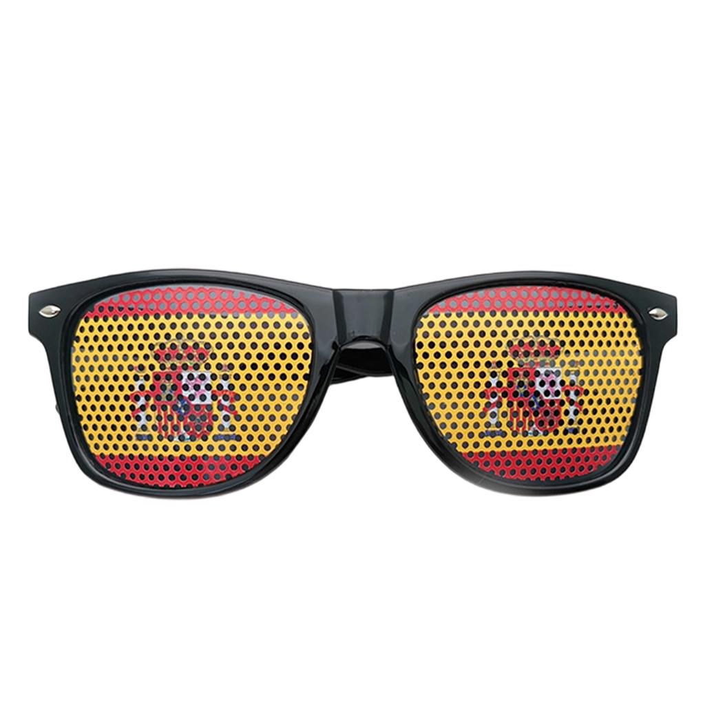 Multicolored Flag Sticker Sunglasses
