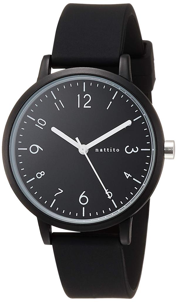 Watch Analog Soder Large Silicone Belt Black [Fieldwork] YM007-5 Women's