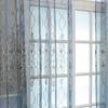 Scandinavian Embroidery Window Screen Bedroom Living Room Balcony Finished Translucent Window Screen Perforated Home Curtains