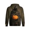 Men's Halloween Print Pullover Hoodie Long Sleeve Sweatshirt