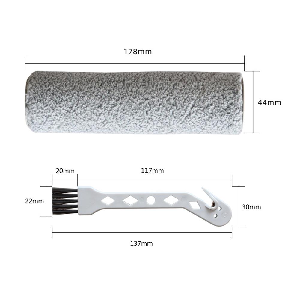 Cleaning Roller Cloths For ECOVACS For DEEBOT X8 Series X9 Pro For OMNI Robot Vacuum, Focused Stain Removal With Higher Pressure