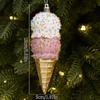 Shiny Metallic Christmas Hanging Decor Holiday Tree Decorations  Home Holiday Decor