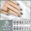 CS Wasserdichte Gel-Nagellack-Sticker - Vollabdeckung Japanischer Koreanischer Stil Neujahr Nagelkunst-Aufkleber