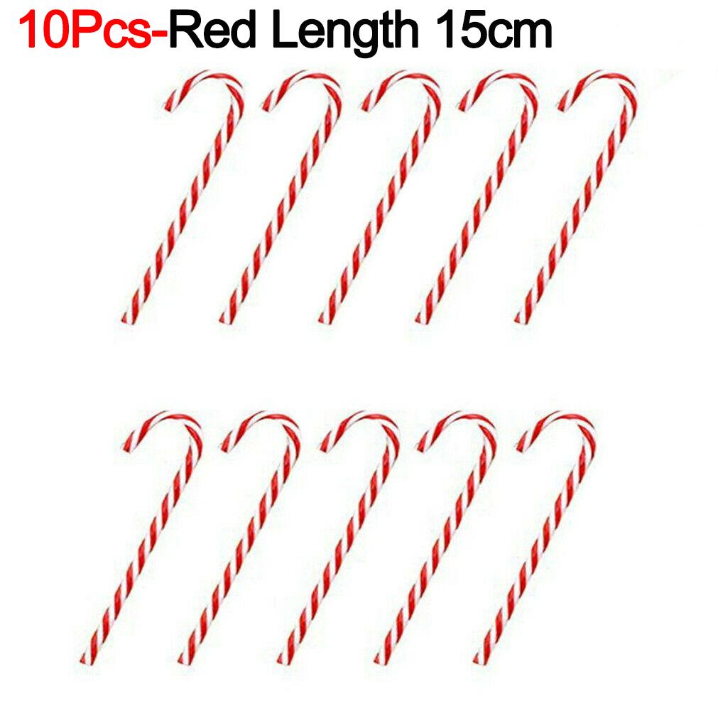 Christmas Acrylic Candy Canes Twisted Crutch Christmas Tree Hanging Ornaments New Year Party Home Decorations Kids Gift Navidad