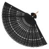 Foldable Fan Making Frame Kit for DIY Handheld Fans Creative Craft Material Elegant Wall Display Or Gift Design Accessories