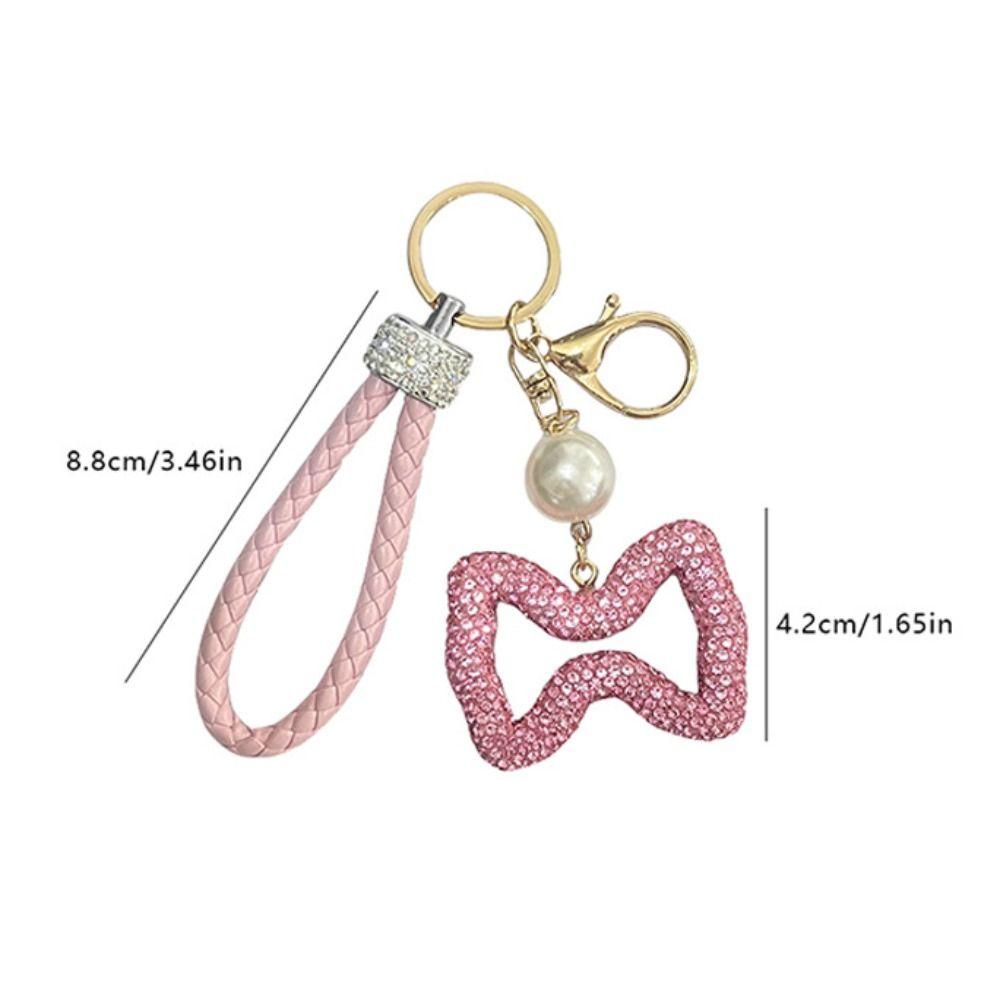Hollow Out Design Leather Rope Keychain Simple Style Car Key Pendant  Personal Accessories