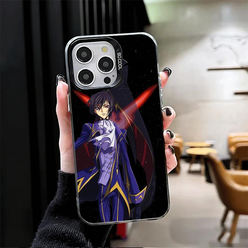 Code Geass Anime Shockproof Phone Case for iPhone 17 Air 16 16E 15 Pro Max 14 Plus 13 Mini 12 Back Cover Anti Fall Fundas