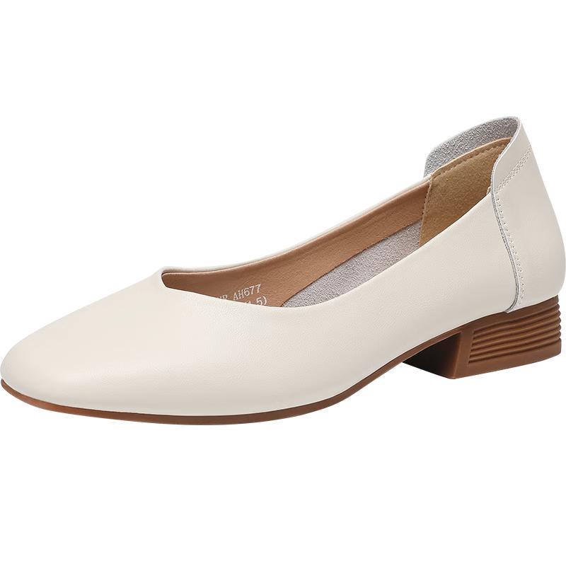 ZHR Women s Commuter Style Square Toe Moccasin Flats AH677 39