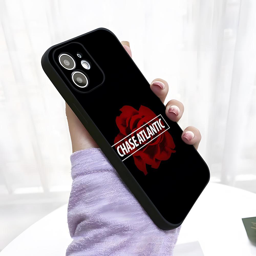 

Чехол для телефона Chase Atlantic Music C для iPhone 17 Pro Max 15 Pro 16 14 Plus 12 13 Mini 11 Pro Ударопрочный Мягкий Чехол iPhone15