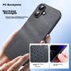 IPhone 16 Plus Case, Apple 16 Plus Protective Cover, Full Lens Protection, Soft, Simple Luxury Outer Case, Shockproof,n, Leather Cover, Black
