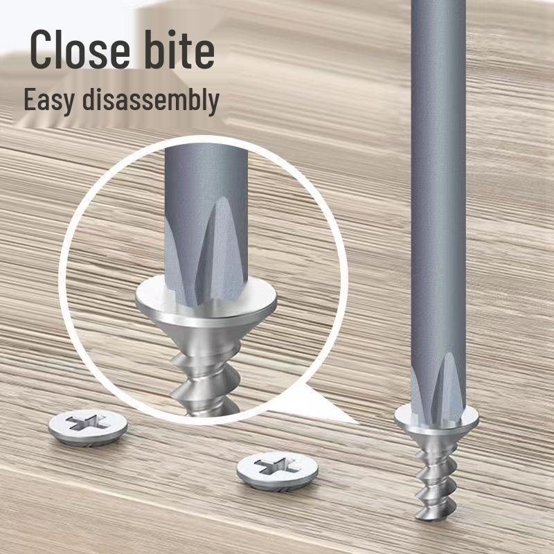 Strong Magnetic Phillips S2 Single Head Hex Shank Screwdriver Bit for Hand Drill - Super Hard, Small Head.