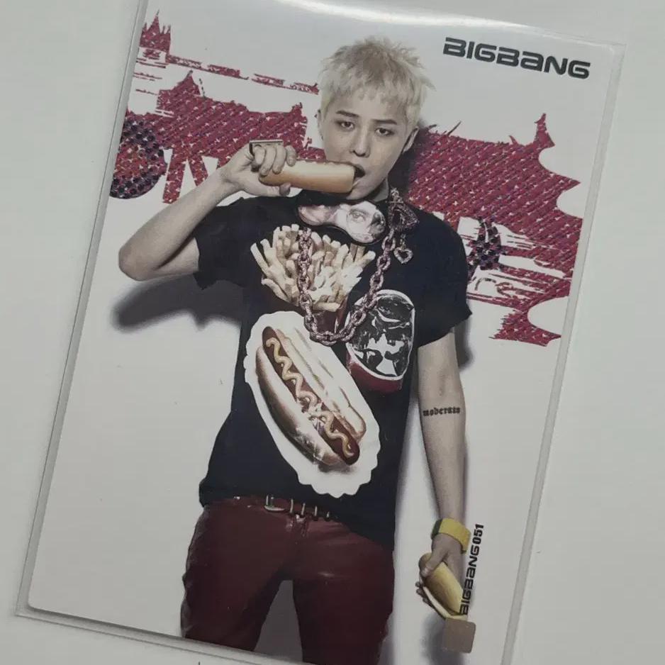 Big Bang Gd Dragon Star Collection Kard Photocard