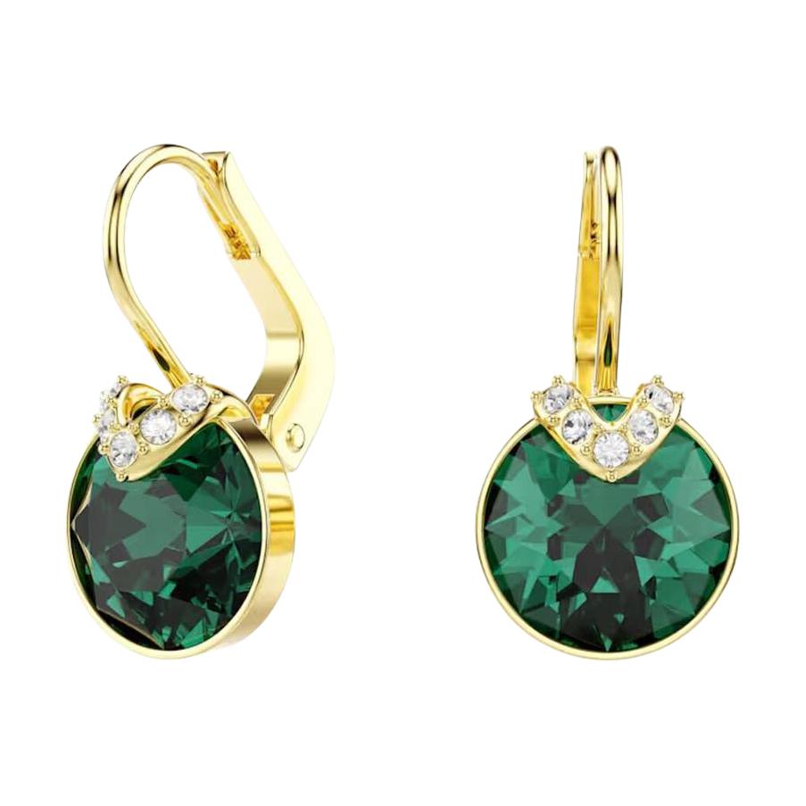 

Swarovski Pure Color Design Lucky Crystal Earrings Women Earrings Green 5735389 Box (Random Color)