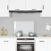 Kitchen Backsplash 80x50 Cm Tempered Glass