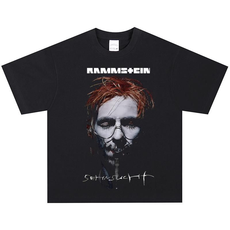 Rammstein T-Shirt, Soft Fabric Casual Daily Wear XXXXL