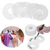 Craft Clothing Accessorie Blank Garment Tags Hanging Organizer Clothing Size Dividers Round Hangers