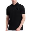 Li-Ning Breathable Solid Color Polo Shirt Men tops Black APLT261-1