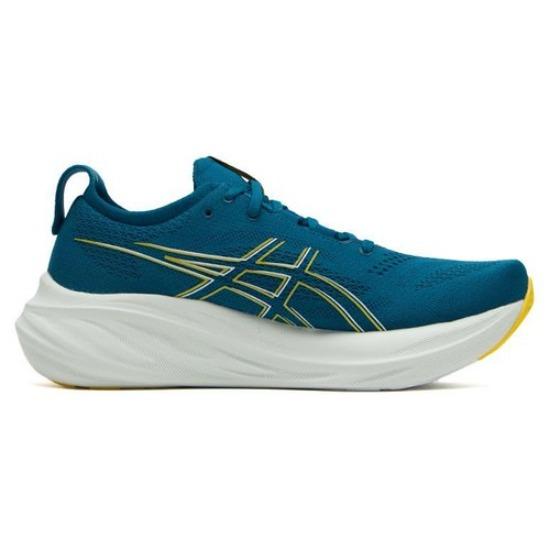 ASICS Gel Nimbus 26 Evening Teal Light Mustard - 1011B794-402