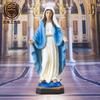 21.5cm Classical Resin Figurine Standing Woman With Open Hands Decorative Gift Mothers Day Home Office Ornament