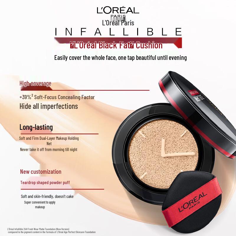 L'Oréal Infallible Full Wear Matte Cushion Foundation (New Version)