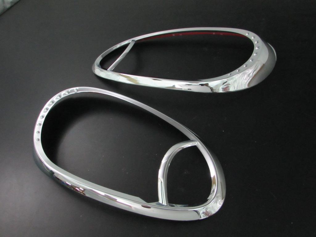 BRIGHTZ Chromované kroužky světlometů pro March K13 NK13 K13 Modifikovaný K NK 13 Modifikovaný 11655 (Před faceliftem) [HEAD-039]