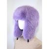 Winter women's thickened warm windproof faux fur fox fur ear-protecting plush hat