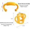 1 Piece Durable Food Grade Silicone Transitional Sippy Cup Handle Grip For Wide-Neck Baby Bottles Baby Bottle Handles