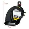 Car Motorcycle Horns 12V 130dB Snail Air Horn Waterproof Snail Air Horn Siren Loud Sound 510hz for Truck Motorcycle Boat