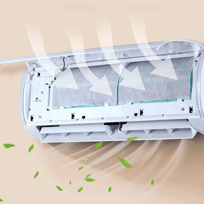Ultra Slim Air Conditioner Filter - Anti Virus And Dust Barrier, Reusable Mesh For Ac Outlets