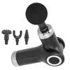 Folding Portable Muscle Massager Muscle Relax Electric Deep Tissue Massage Gun (Black)