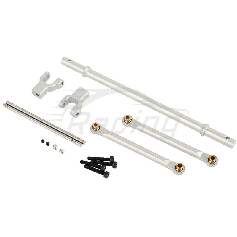 Aluminum Rear Anti-Tilt Rod Set For AXIAL RBX10 Ryft AXI03005 4WD 1/10 RC Crawler Car Upgrade Parts Metal For RC Car Bar Set