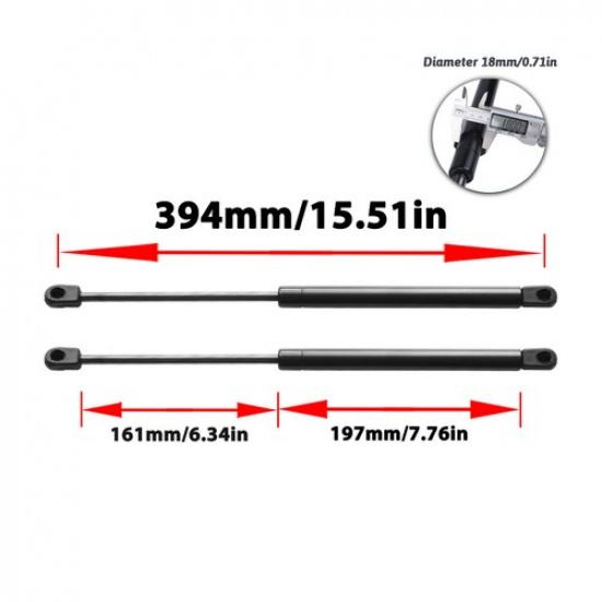 2X Rear Trunk Tailgate Gas Struts Lift Support For Mercedes-Benz SL Convertible