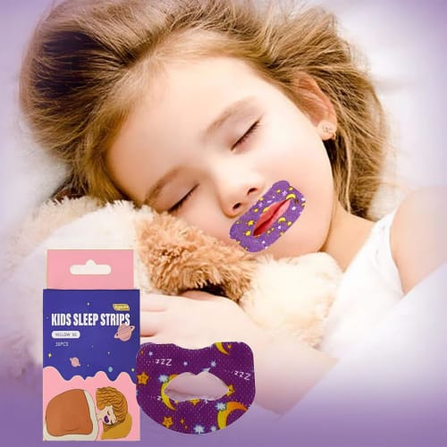 

aninako Mouth Breathing Prevention Tape, Promotes Nasal Breathing and Improves Sleep, for Children, Anti-Snoring Tape, Prevents Dry Throat, Prevents M