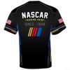 Men's Round Neck Tops NASCAR Checkered Flag Sports Uniform Breathable Quick-Drying T-Shirt Unisex Casual Tees Beachwear Surfing