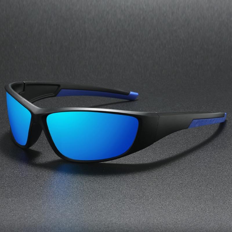Sports Anti Blue Light Sun Glasses for Men Luxury Driving Cycling Sunglasses UV Protection