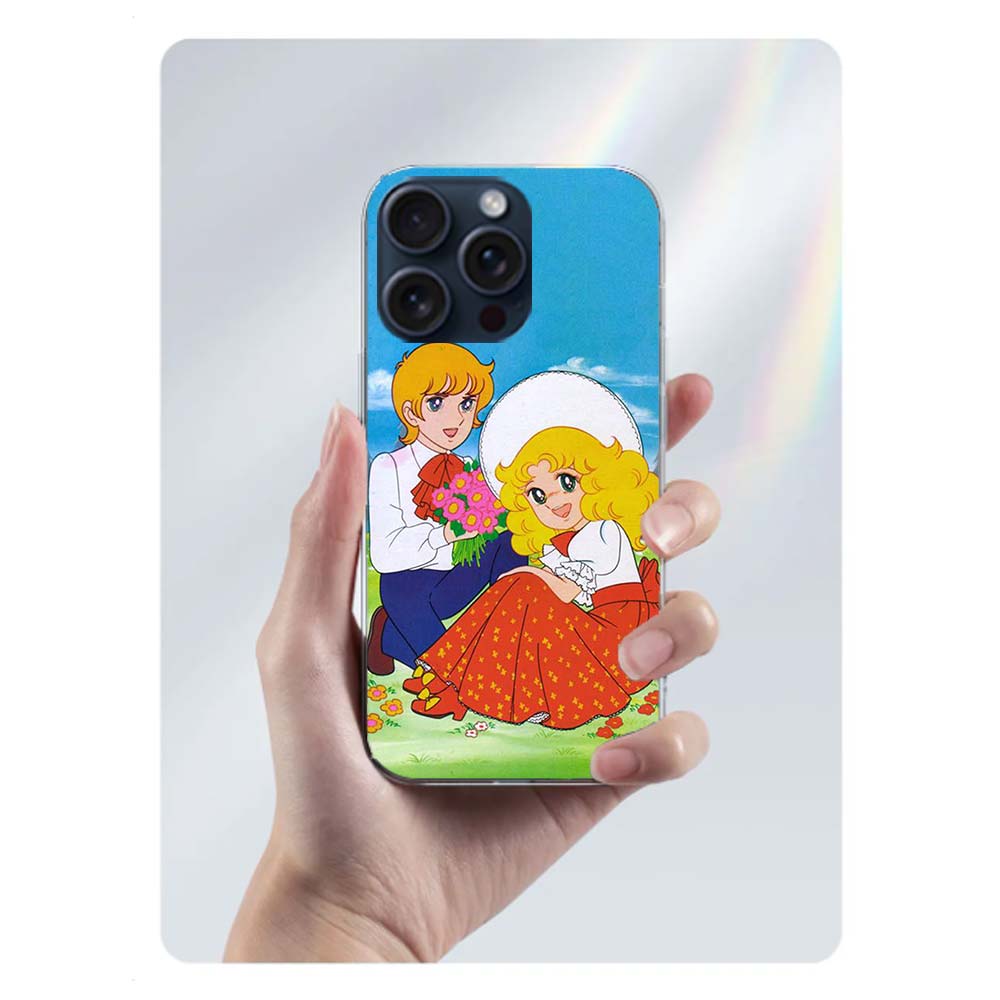 Anime Candy Candy Capa Phone Case For Iphone 17 Air 16 Pro Max 15 12 Pro 14 Plus 17E 16E 11 13 Mini Cover Cases Fundas Cell Clea