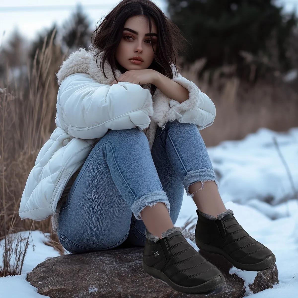 Зимние тканевые туфли Старого Пекина — фото 3