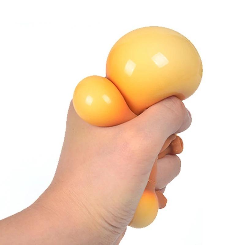 Bunter Entlüftungsball, sicheres Quetschspielzeug, entzückender Anti-Stress-Ball, TPR-farbiges Entlüftungsball-Spielzeug, Quetschspielzeug, Stress abbauen