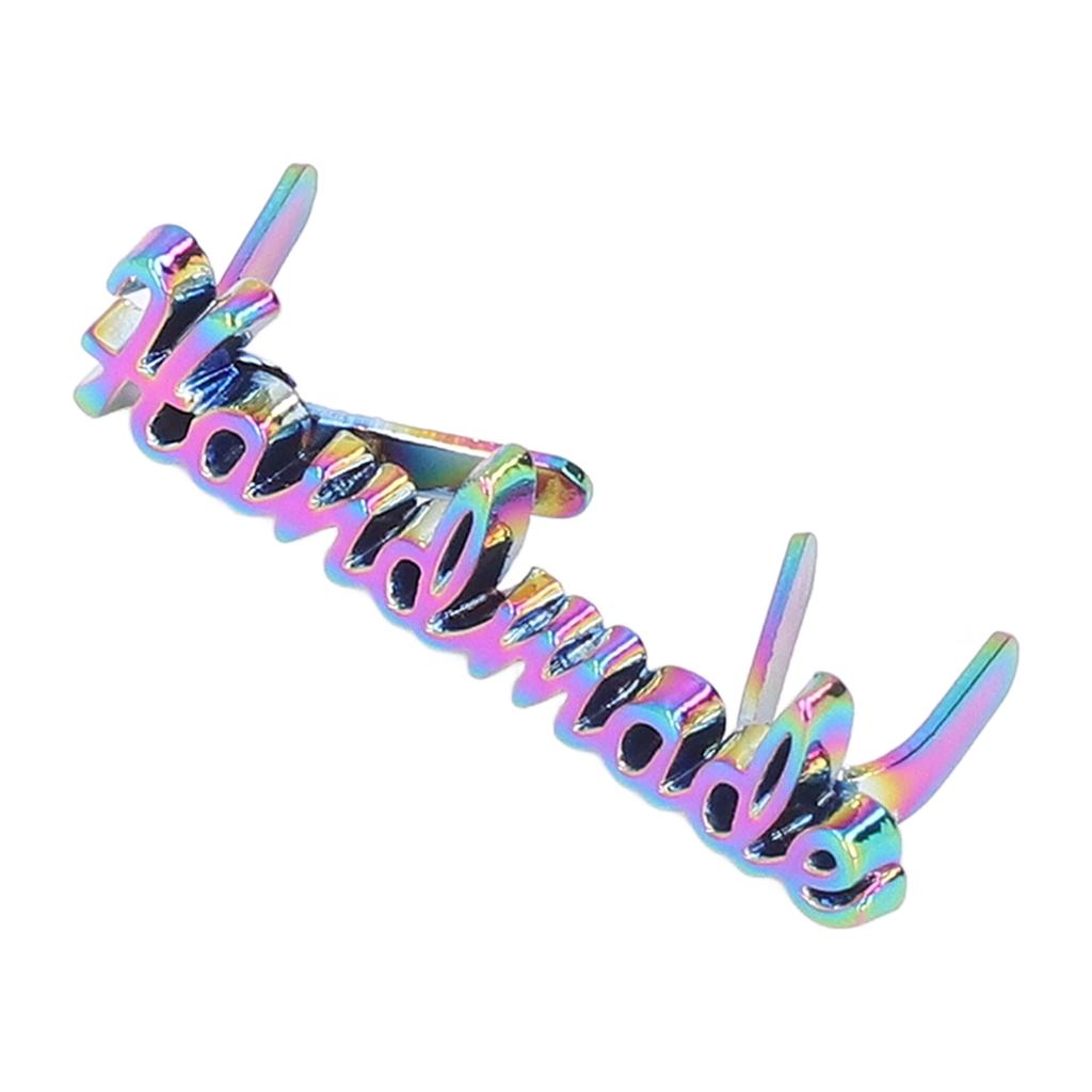 Handmade Labels Colorful Design Retro Style Fine Workmanship Exquisite Exterior DIY Bag Label