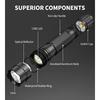 Feyachi FL11-MB Tactical Flashlight 1200 Lumen LED Weapon Light with Picatinny Rail Mount and Pressure Switch Included