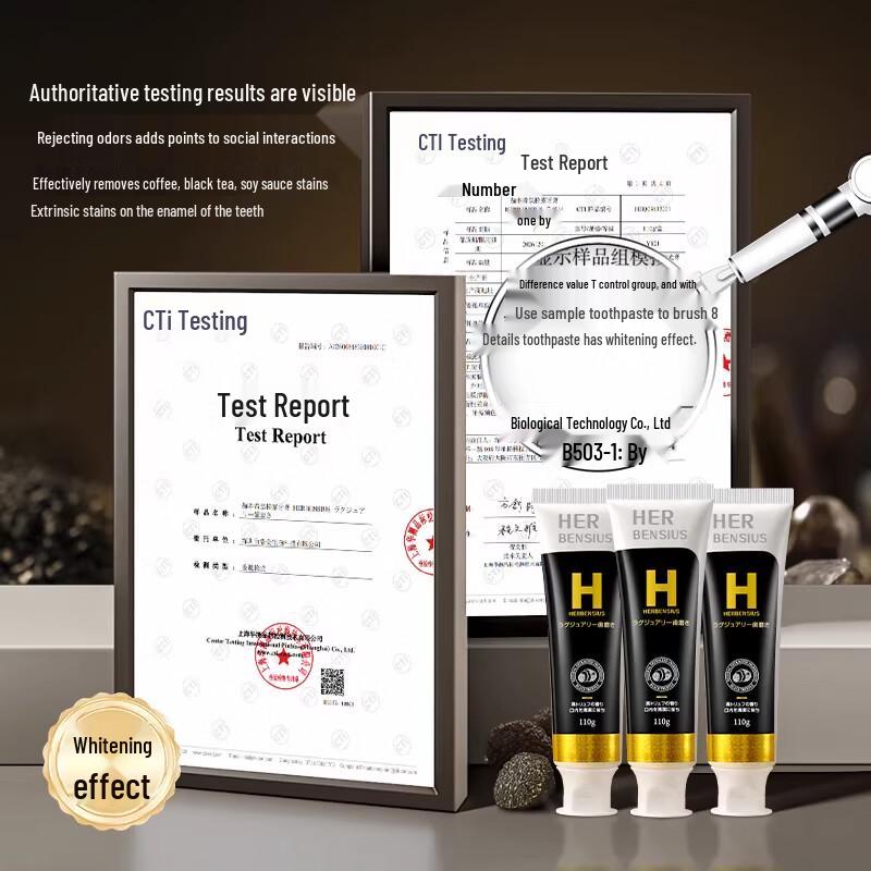 HERBENSIUS Japanese Whitening & Fresh Breath Toothpaste